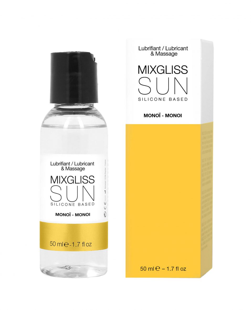 Массажный лубрикант Mixgliss Sun Монои на силиконовой основе, 50 мл 602211 - Mixgliss - Универсальные интимные смазки - Купить