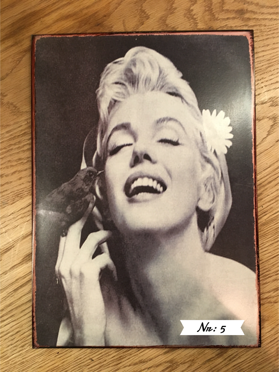 Marilyn Monroe Metal Plaque Large Lovestore 