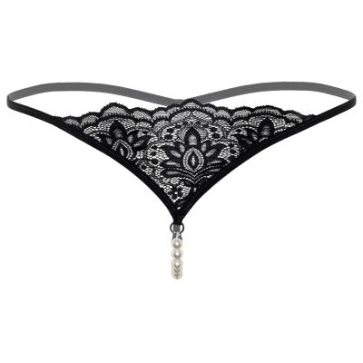 Daring Pearl Beaded G-string