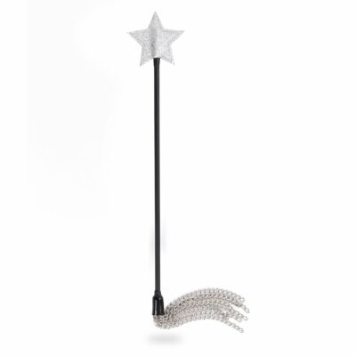 Crop Silver Star And Chains