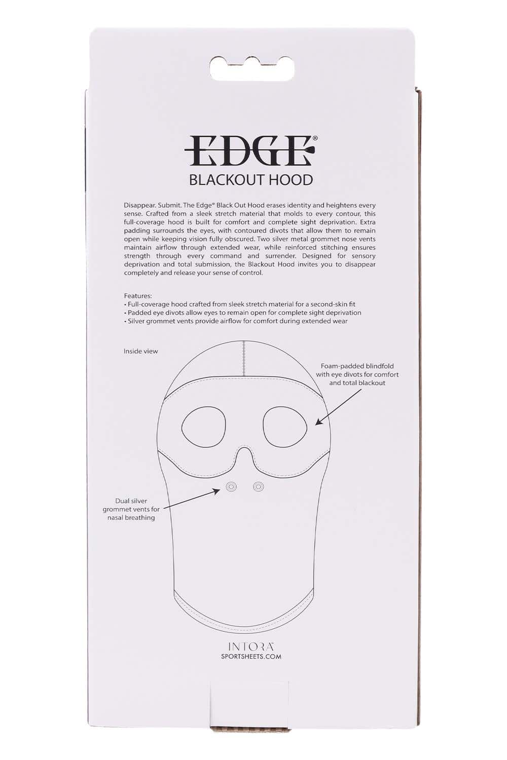 Sportsheets Edge Black Out Hood - Bild 8
