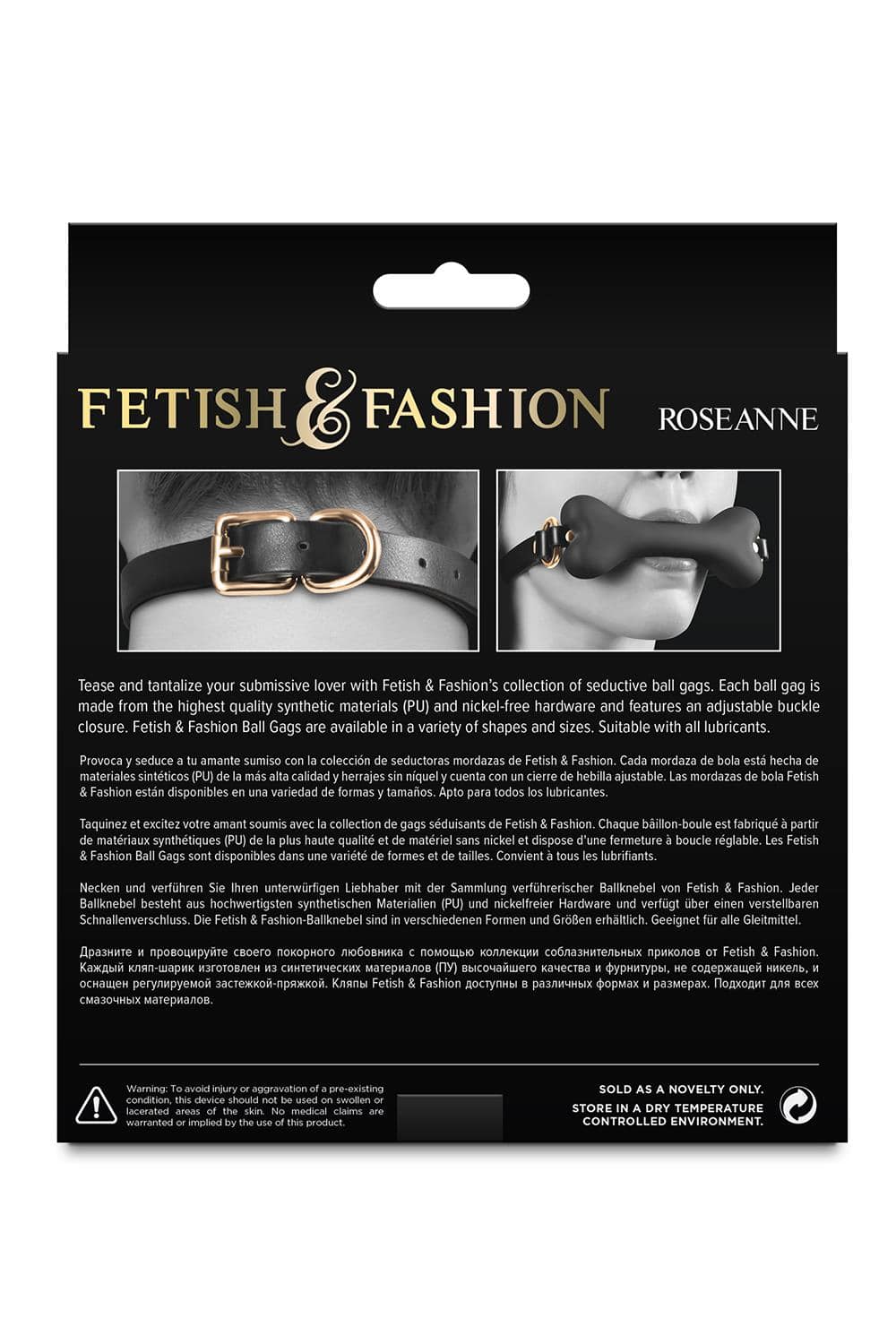 Fetish And Fashion Roseanne Bit Gag - Bild 3