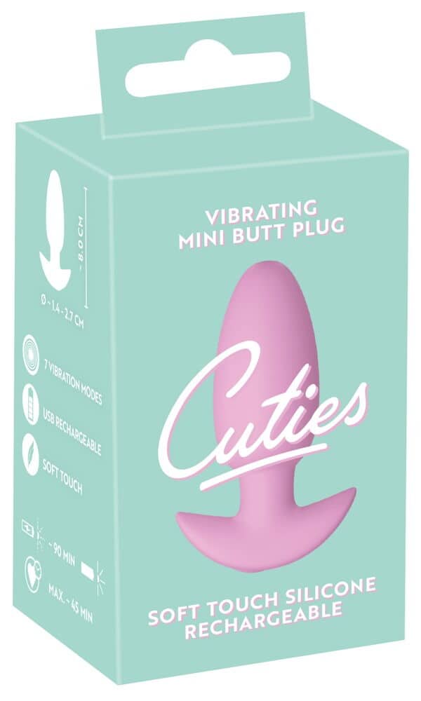 Cuties Vibrating Plug Pink - Bild 6