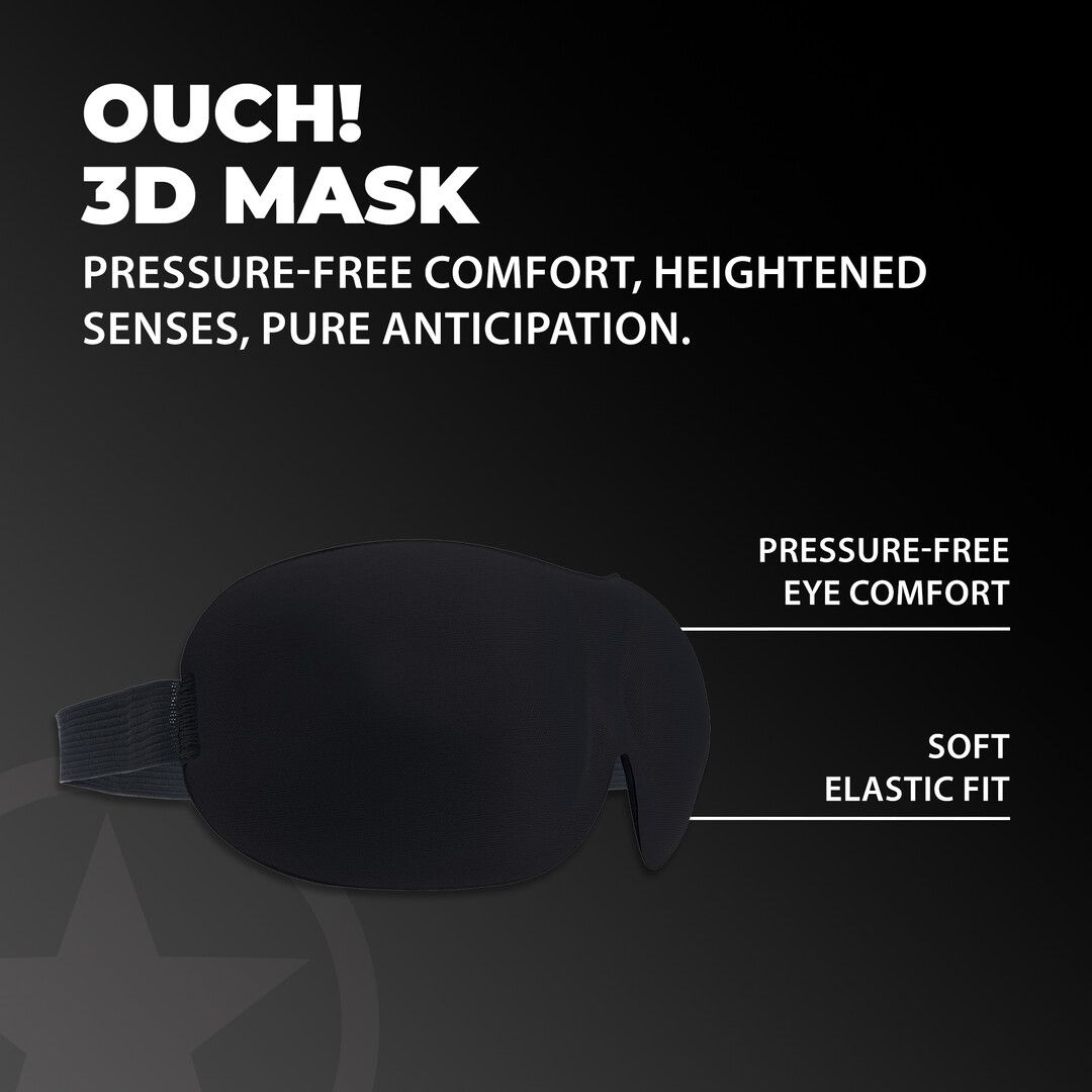 Ouch 3D Mask Black - Bild 4