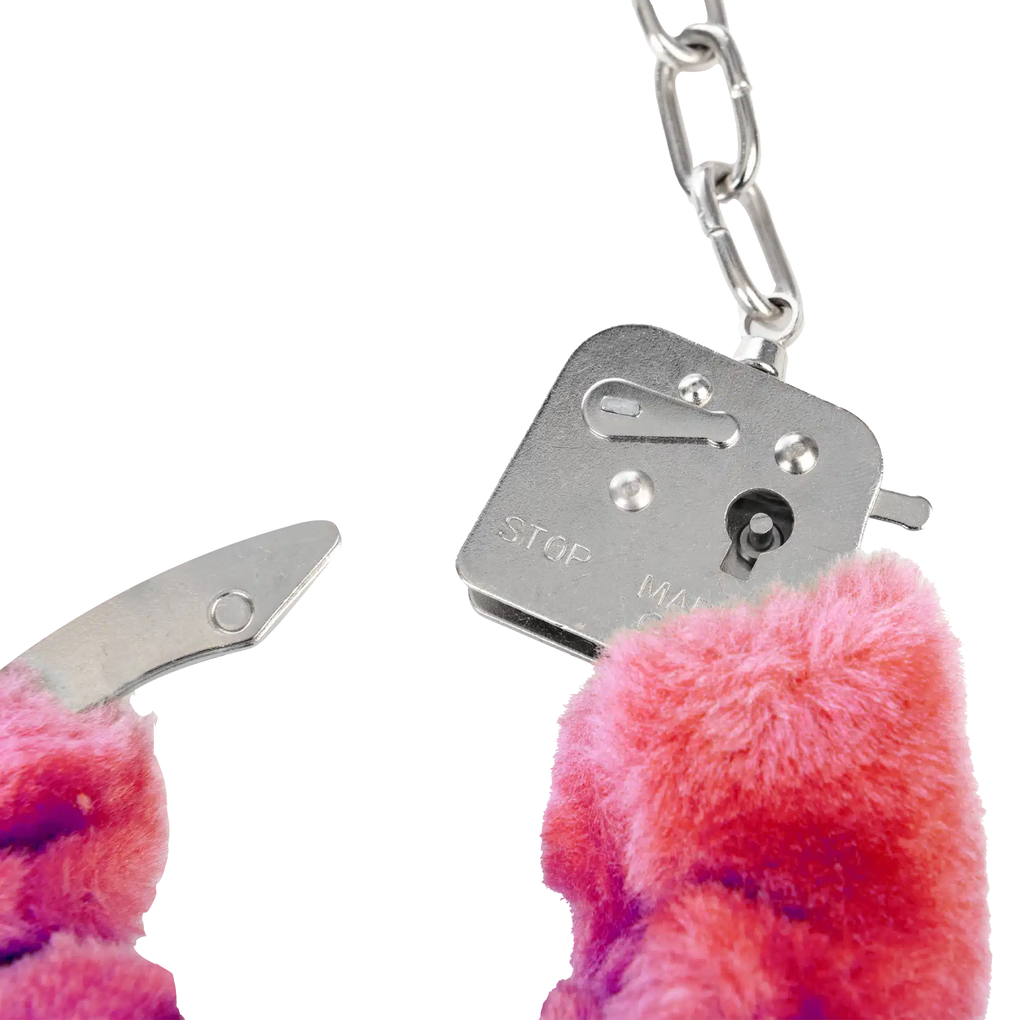 Rimba Police Handcuffs Fur Pink - Bild 4
